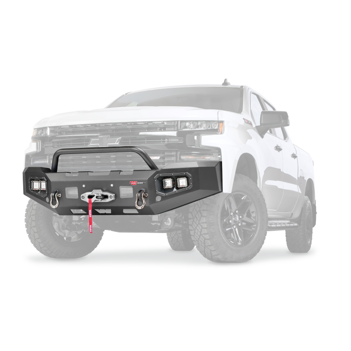 Warn Ascent Front Bumper Silverado 1500 Model 105785