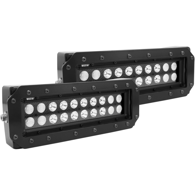 Westin HDX Flush Mount B-FORCE LED Light Kit 10 in. LED Light Bars Mod ...