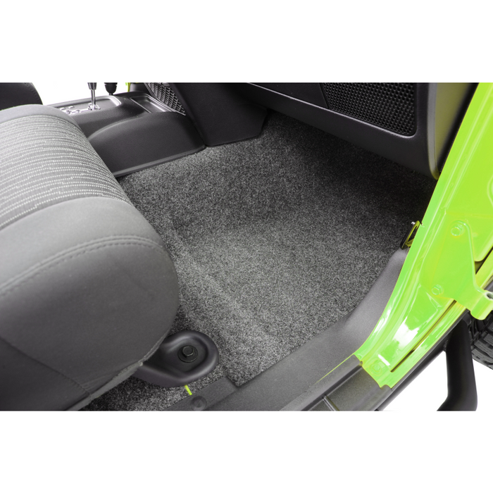 Bedrug Jeep Bedrug 4Dr Front 4Pc Floor Kit (Inc Heat Shields) Model BRJK07F4