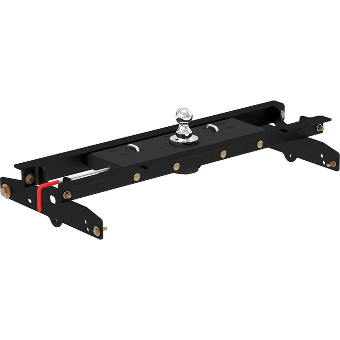 CURT Double Lock Gooseneck Hitch, 2-5/16-Inch Flip-Over Ball 30K, Fits Select Ford F-150, F-250 Model 60722