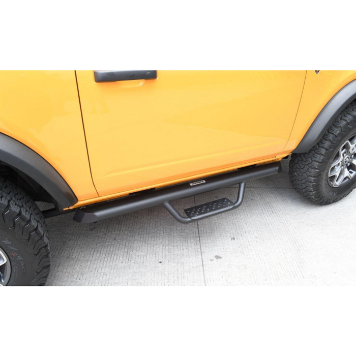 Go Rhino Dominator Xtreme D2 Side Steps with Rocker Panel Mounting Bracket Kit Model D224131T