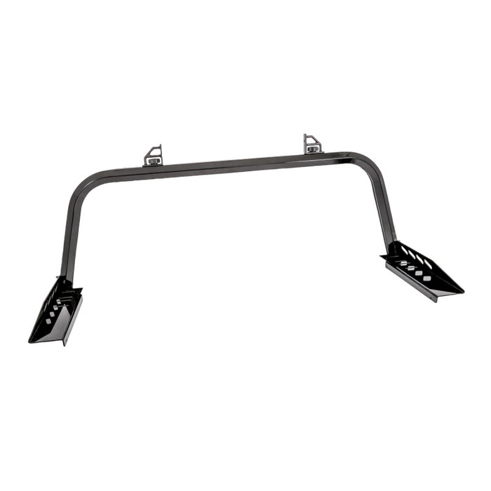 Dee Zee Aluminum Rear Cab Rack Non-Mesh Gloss Black Model DZ95071RB
