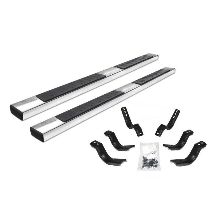 Go Rhino 6" OE Xtreme II Step Nerf Bars with Mounting Brackets Kit Model 6862404687PS
