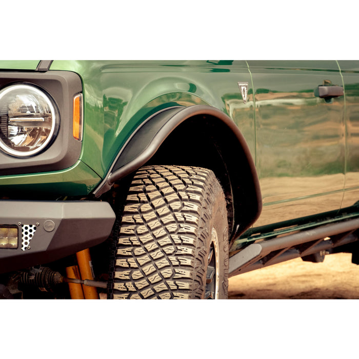 DV8 Offroad 2021-2025 Ford Bronco Tube Fender Flares Model FDBR-01
