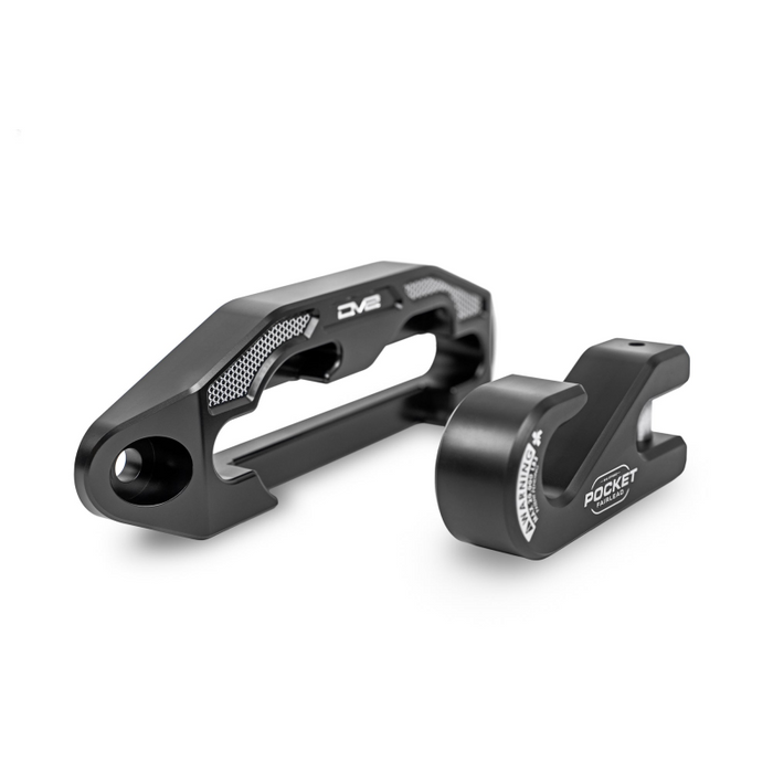 DV8 Offroad Pocket Fairlead for Synthetic Rope Winches Model WBPF-01