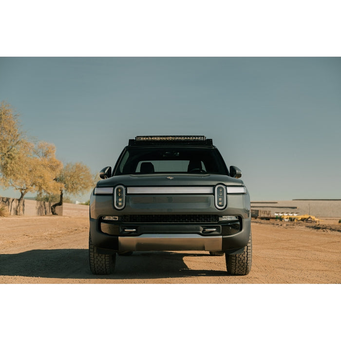 Rago Fabrication 2022-2025 Rivian R1T Roof Rack w/ Light Pocket Model AC940890103