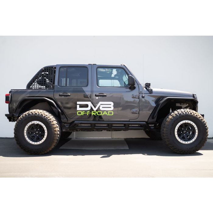 DV8 Offroad 4-Door FS-15 Series Rock Sliders Model SRJL-07