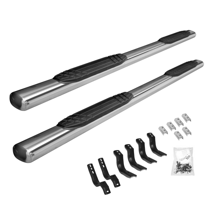 Go Rhino 4" OE Xtreme Step Nerf Bars with Mounting Brackets Kit Model 684415680PS