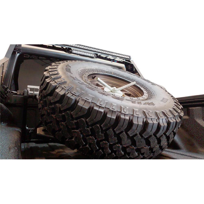 DV8 Offroad 2020-2025 Jeep Gladiator JT Adjustable Tire Carrier Model TCGL-01