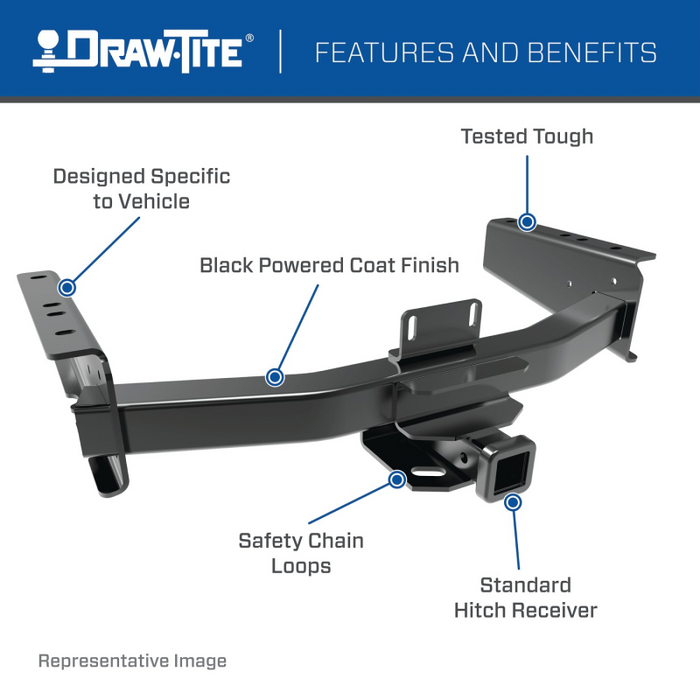 Draw-Tite Class 5 Trailer Hitch - 11000 lbs Model 41954