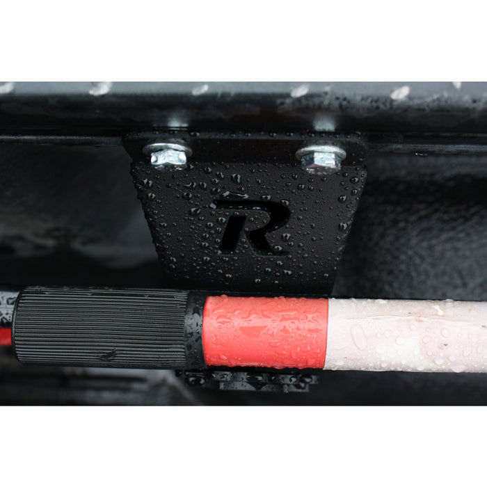 Rago Fabrication Toyota Tacoma & Tundra Bed Rail - Hi-Lift Jack Mounts Model R0000TBRHI