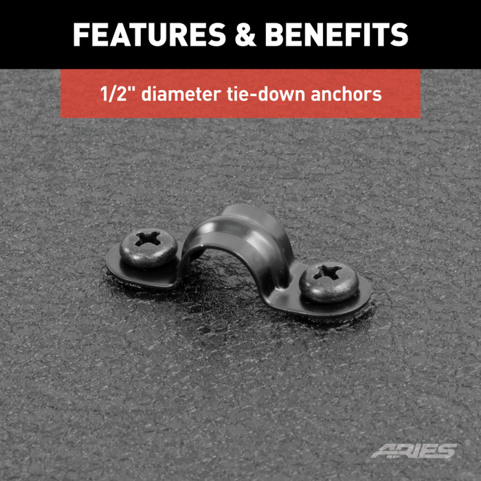 ARIES Jeep JK Unlimited Security Cargo Lid Side Panels Model ALC25001-01