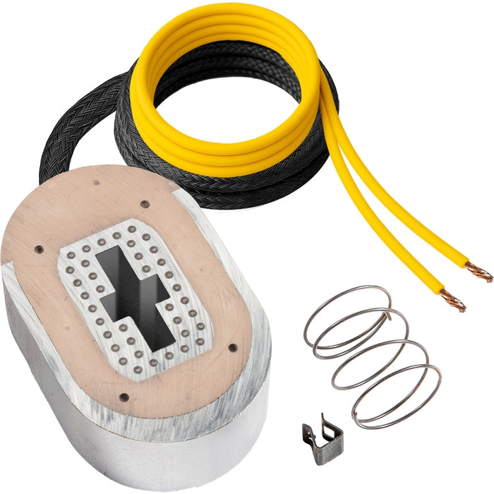 CURT Electric Trailer Brake Magnet Kit for 12-1/4" Brakes, Yellow Lead Wire Model 293115