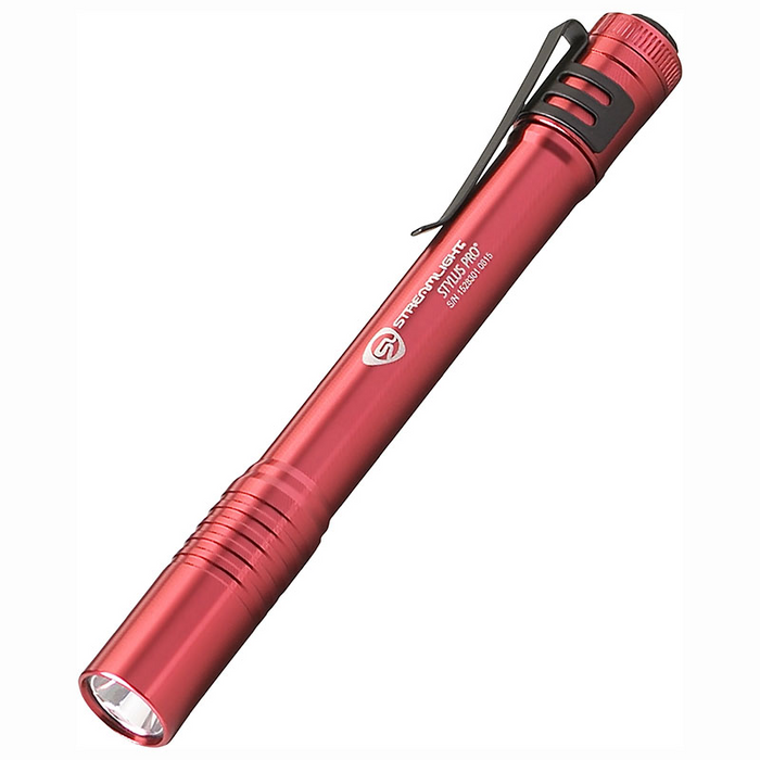 Streamlight Stylus Pro Penlight - Red - Clam - White LED SLI66120