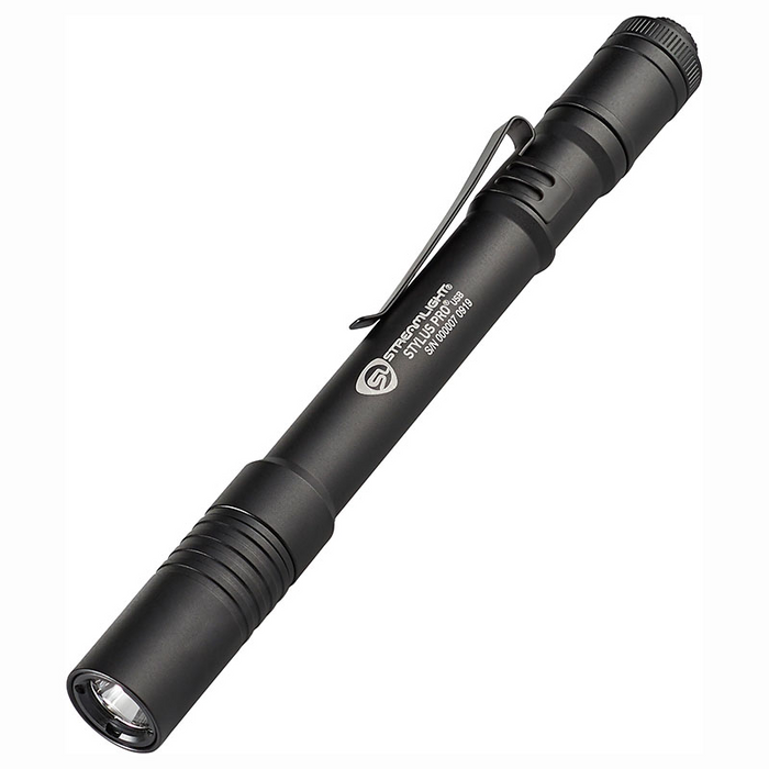 Streamlight Stylus Pro® USB Flashlight – Black with White LED SLI66134
