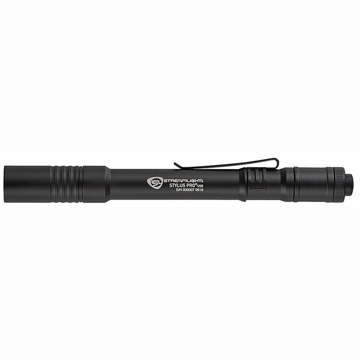 Streamlight Stylus Pro® USB Flashlight – Black with White LED SLI66134