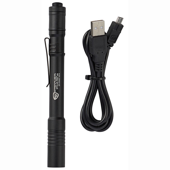 Streamlight Stylus Pro® USB Flashlight – Black with White LED SLI66134