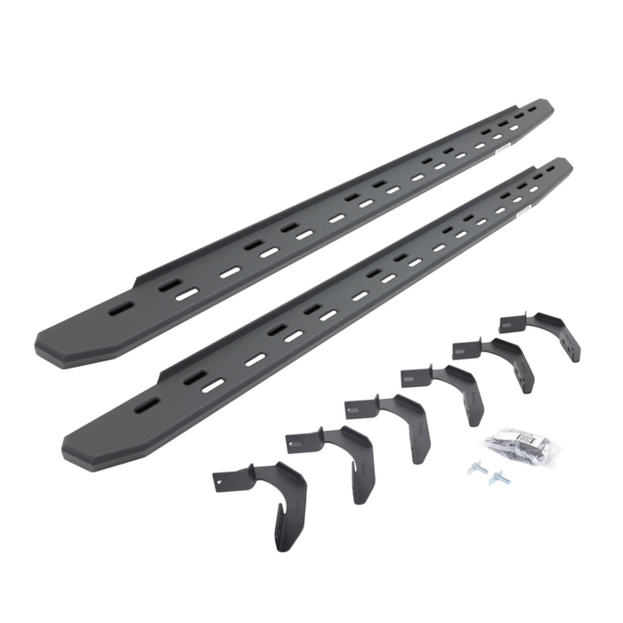 Go Rhino RB30 Slim Line Running Boards with Mounting Bracket Kit Model 69612680SPC