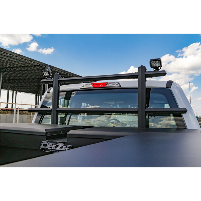 Dee Zee Aluminum Hex Cab Rack Black Model DZ95251TB