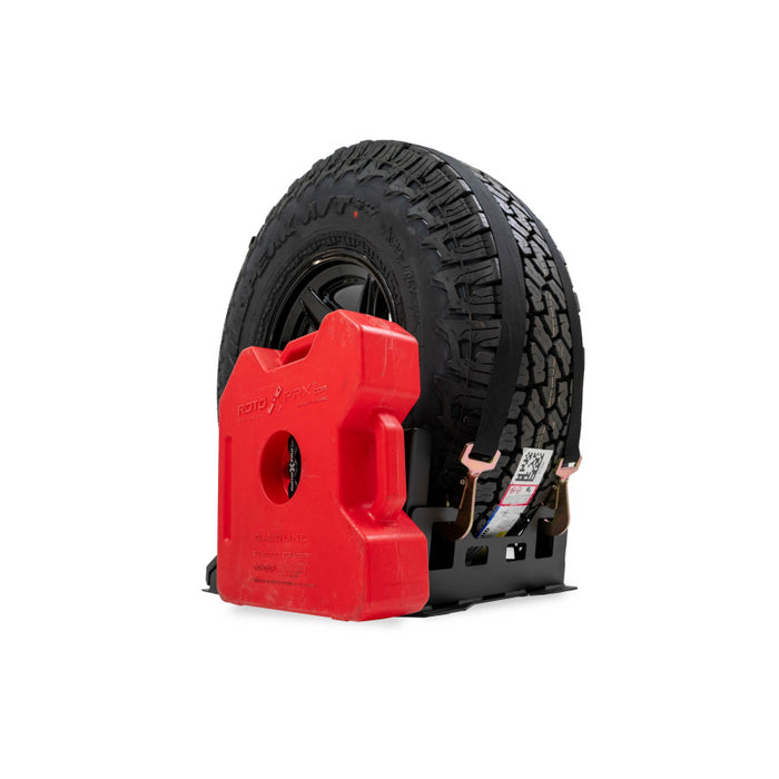DV8 Offroad Tire Carrier, Accessory Mount Model UNBM-01