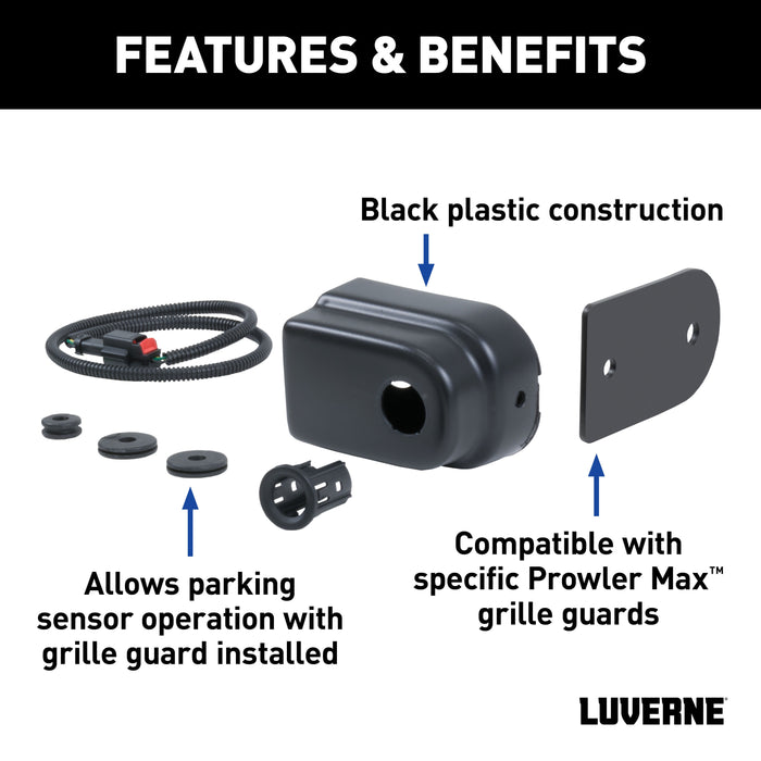 Luverne  Prowler Max Grille Guard Parking Sensor Relocation Kit Model 390210