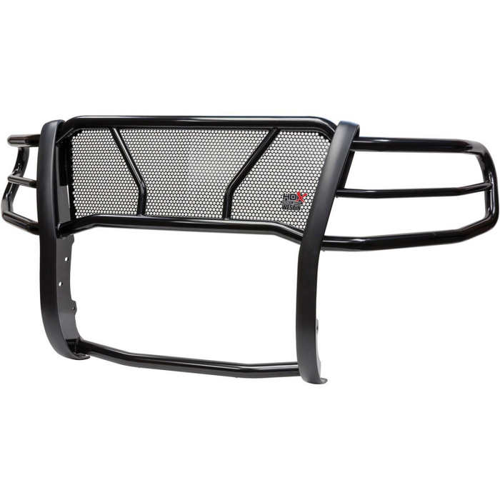 Westin HDX 1-Piece Winch Mount Grille Guard Black Steel Model 57-93805