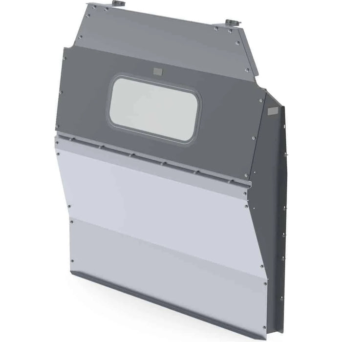 Ranger Design Aluminum Contoured Partition for Ford Transit Mid Roof 130" & 148" Wheelbase - Polycarbonate Window Model 3020-FTM