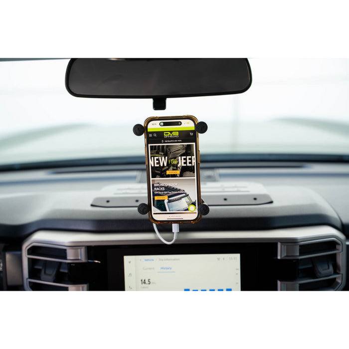 DV8 Offroad 2022-2025 Toyota Tundra , Sequoia Digital Device Dash Mount Model DMT2-01