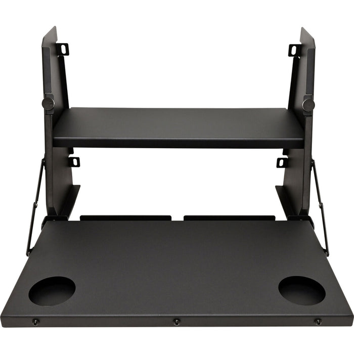 Westin EXP Truck Cap Storage Box Shelf/Table Kit Powder Coated Black Model Model 16-10014