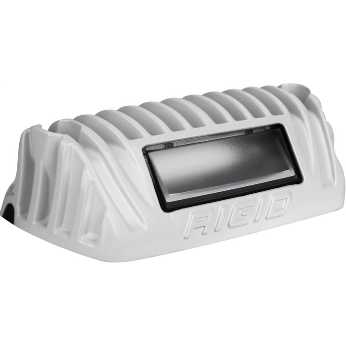 Rigid Industries 1x2 65 Degree DC LED Scene Light, White Housing, Single Model 86620