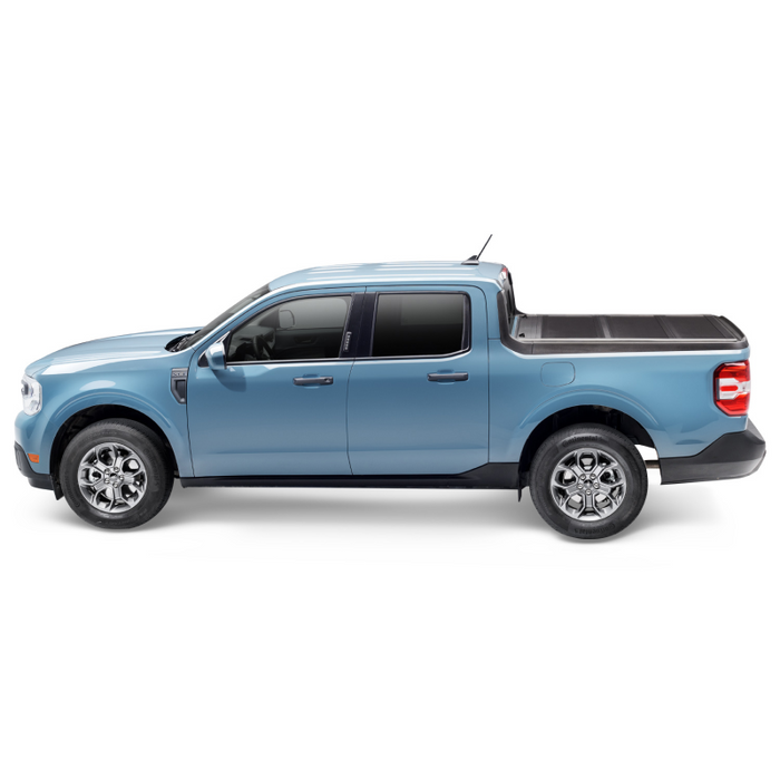 TrailFX Hard Tri-Fold Tonneau Cover Black Aluminum Model TFX3711