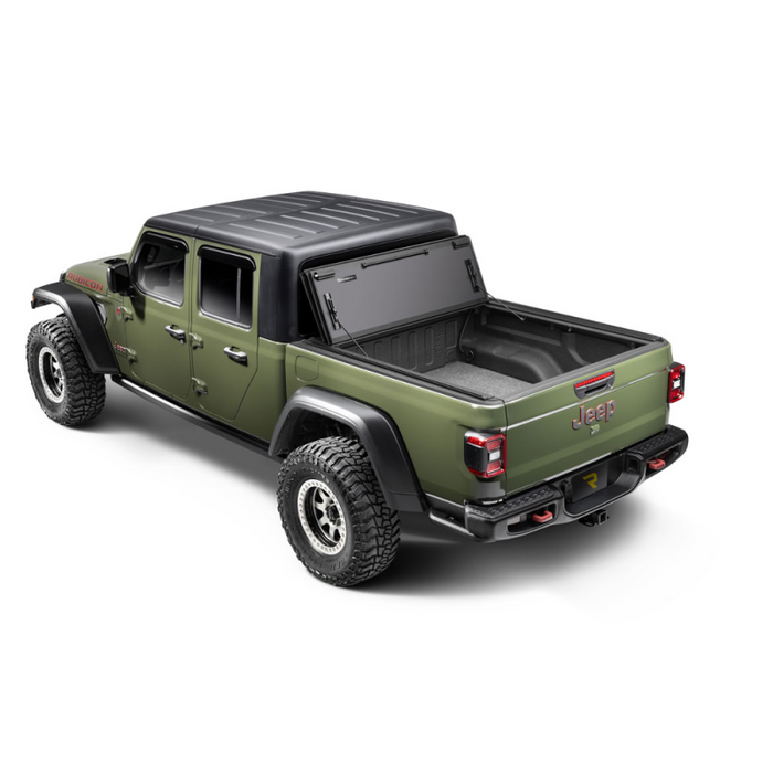 BAK BAKFlip MX4 TS Hard Folding Truck Bed Cover For Select 2014-2018 (2019 Legacy/Limited) Chevy Silverado/GMC Sierra 5' 9" Bed Model 449120TS