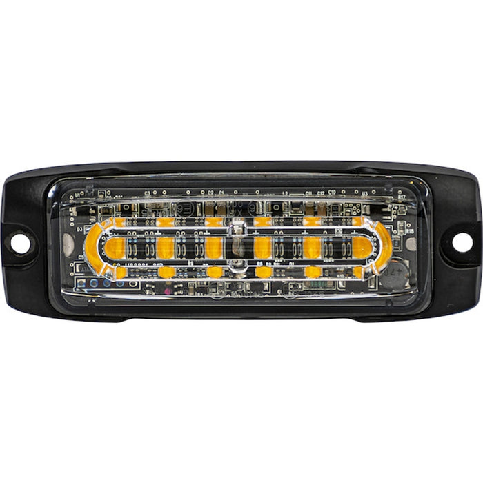 Buyers Products 4 Inch Amber Ultra Thin Wide Angle Strobe Light Model 8890600