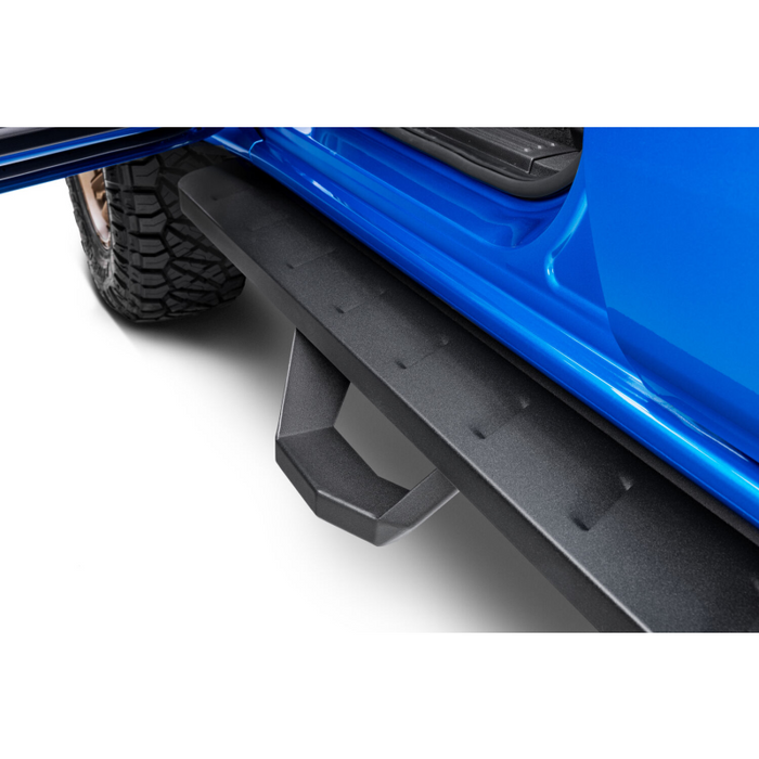Go Rhino RB10 Running Boards with Mounting Brackets With 2 Pairs Drop Steps Kit Model 6303688020PC