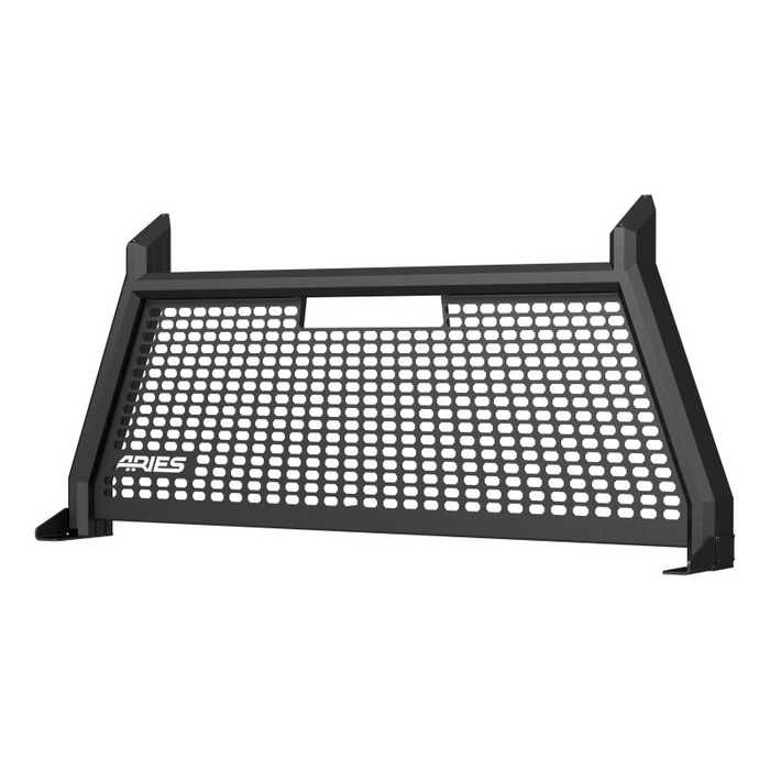 ARIES AdvantEDGE Black Aluminum Headache Rack, Fits Select Ford F-250, F-350 Super Duty Model 1110103