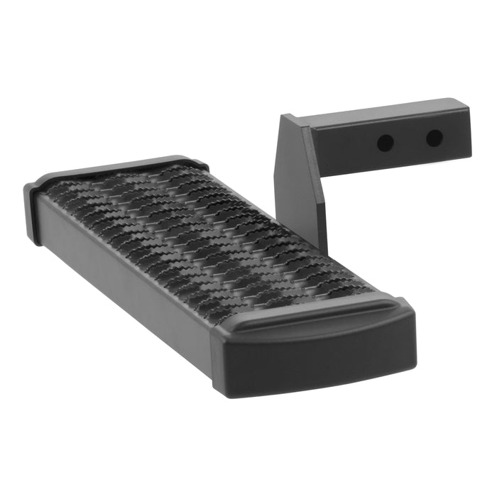 Luverne Grip Step 7" x 26" Black Aluminum Receiver Hitch Step 6" Drop (Fits 2" Tube) Model 415026-570015