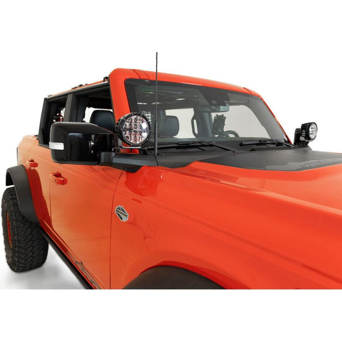 Addictive Desert Designs 21-23 Ford Bronco & Bronco Raptor Dual Ditch Light Mounts Model AC2301801NA