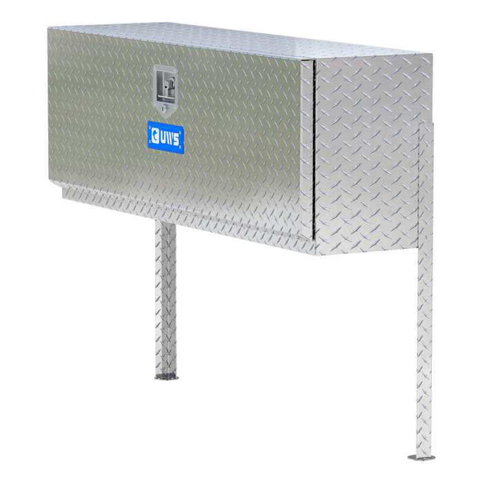 UWS Bright Aluminum 48" Single-Door Topside Truck Tool Box Model TBTS-48