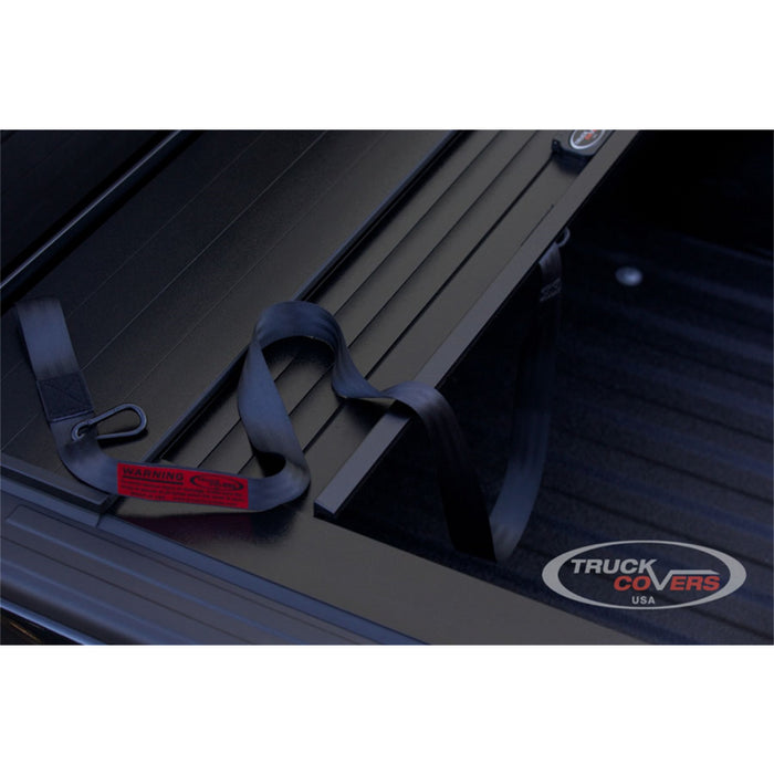 Truck Covers USA American Roll Cover - Hard Retractable Roll-up Tonneau Cover Model CR502