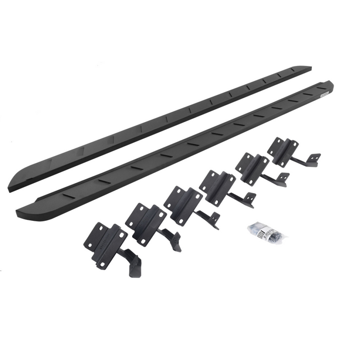 Go Rhino RB10 Slim Line Running Boards with Mounting Brackets Kit Model 63415587SPC