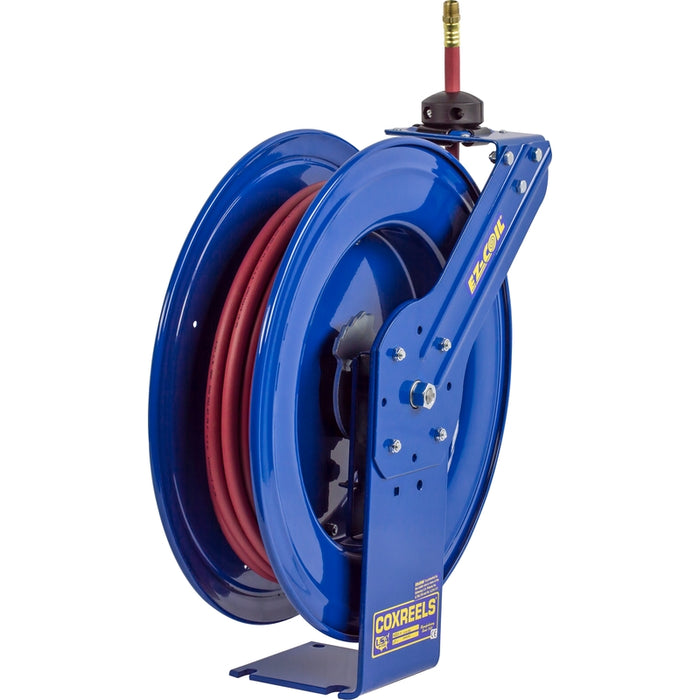 Coxreels EZ-SH Series Safety System Spring Driven Hose Reel 3/8 in. x 50 ft. - Hose Included 300 PSI Model EZ-SH-350