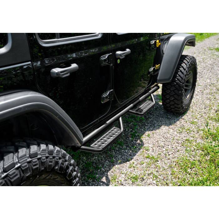 N-Fab Side Steps RS Textured Black Steel Model 321417212
