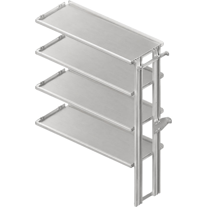 Hackney Expansion Shelving Module with Standard Top and 3 Shelves - 18D x 46W x 60.5H Model 1846SX
