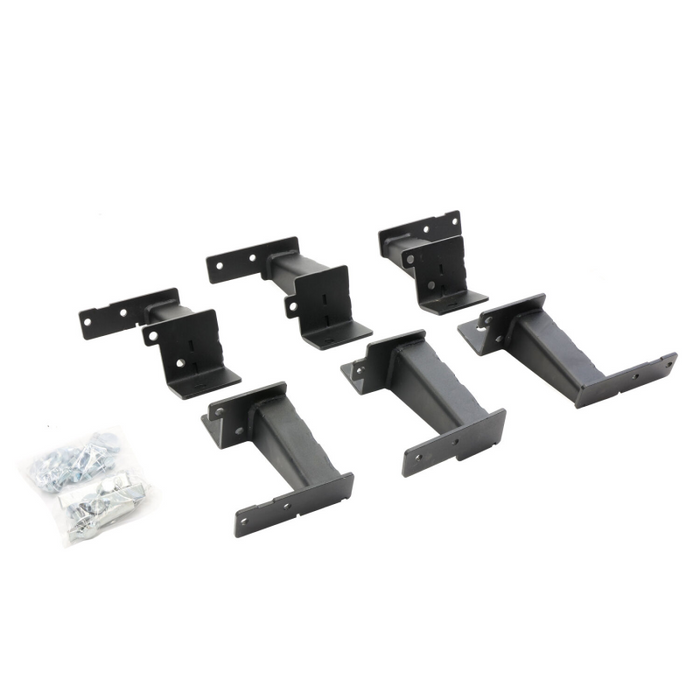 Go Rhino Dominator Xtreme DSS Running boards with Frame Mounting Bracket Kit Model FSDSS4129T