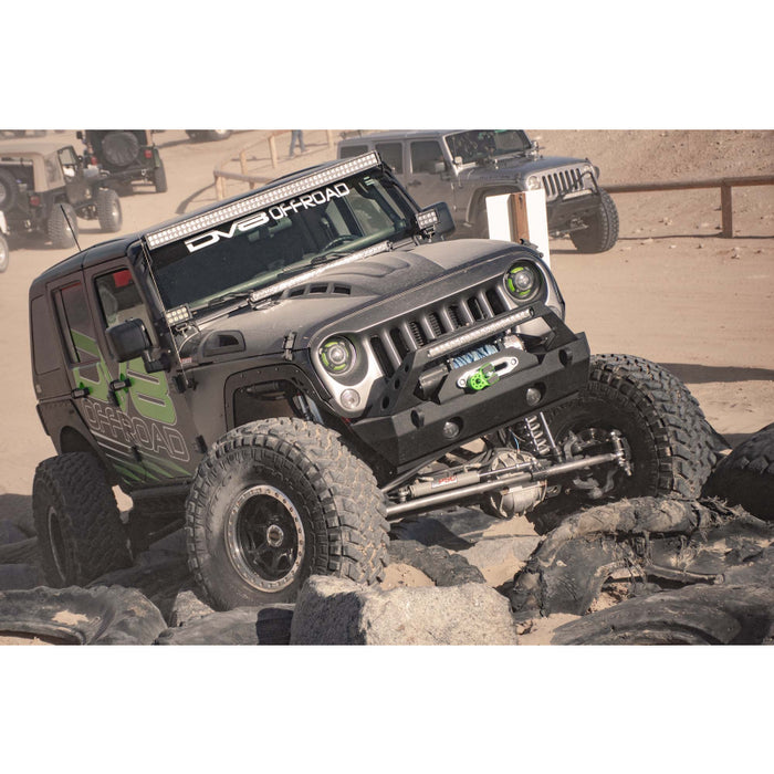 DV8 Offroad 2007-2018 Jeep Wrangler Heat Dispersion Hood Model HDMB07-02