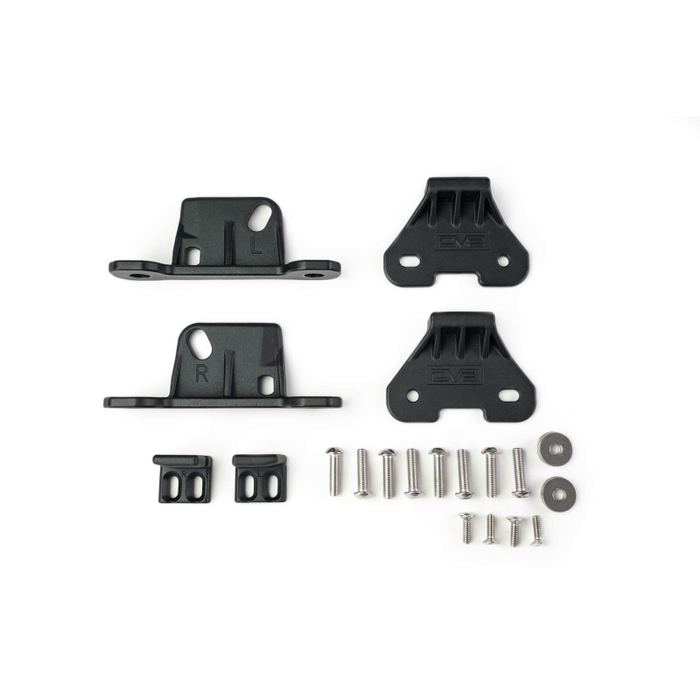 DV8 Offroad 2018-2025 Jeep Wrangler JL JLU Gladiator JT OEM Style Hard Top Brackets Model HTJL-BR
