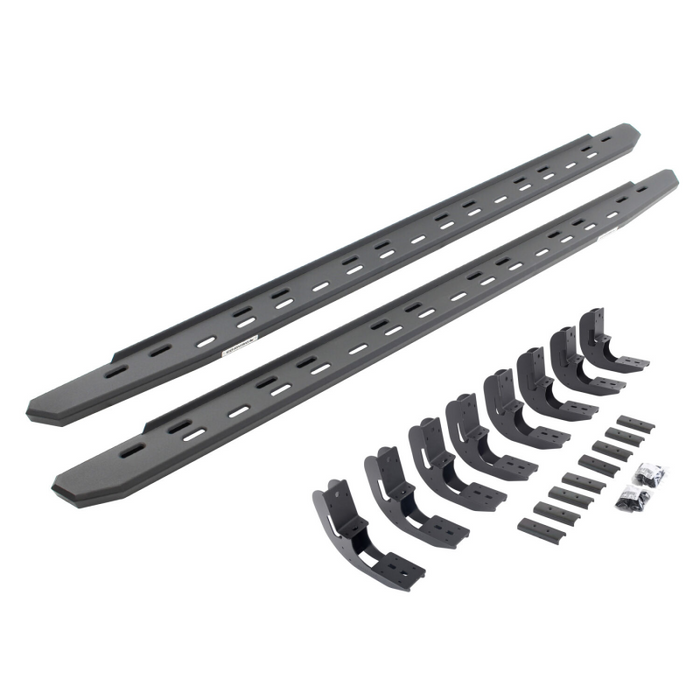 Go Rhino RB30 Slim Line Running Boards with Mounting Bracket Kit Model 69604887SPC