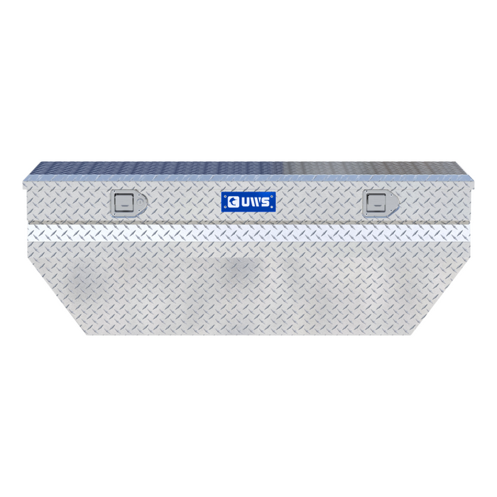 UWS Bright Aluminum 55" Wedged Angled Utility Chest Box Model TBC-55-WN