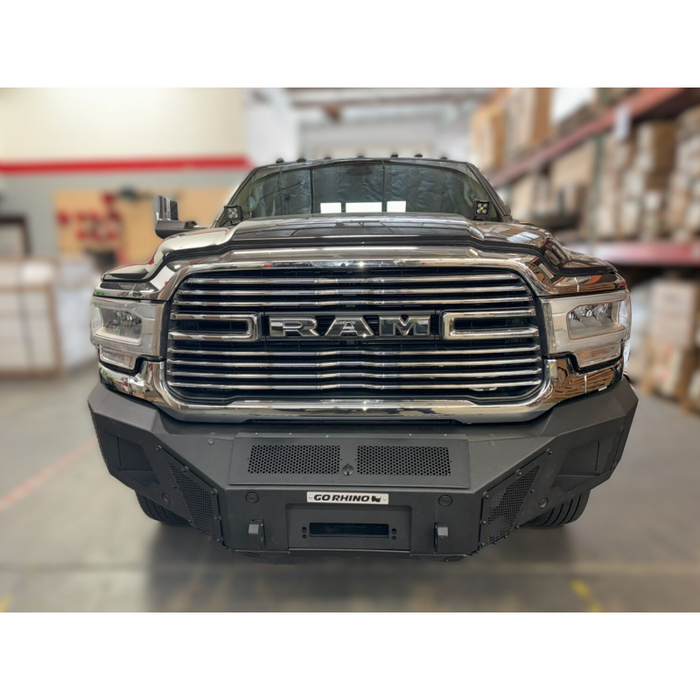 Go Rhino BR11 Winch-Ready Front Bumper for Dodge Ram 2500 3500 Model 24225T