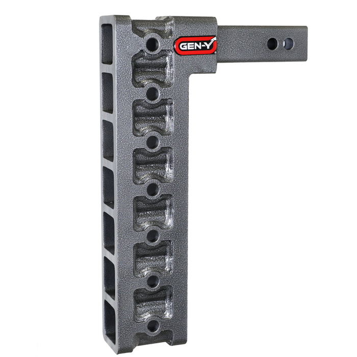GEN-Y MEGA-DUTY 2" Shank 15" Drop 2K TW 16K Hitch & GH-0100 Stabilizer Kit Model GH-507
